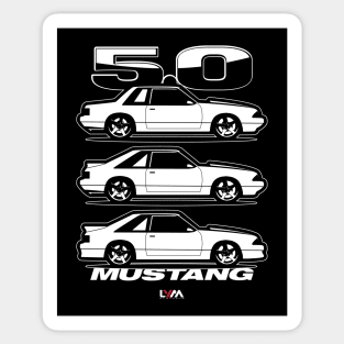 Foxbody 5.0 Ford Mustang Sides Sticker